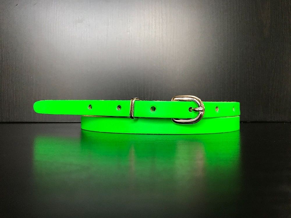 13mm belt - Fluorescent Green